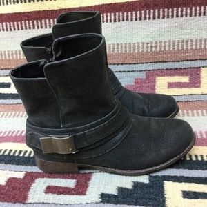 Crown Vintage Bailey Boots Black Size 8 1/2